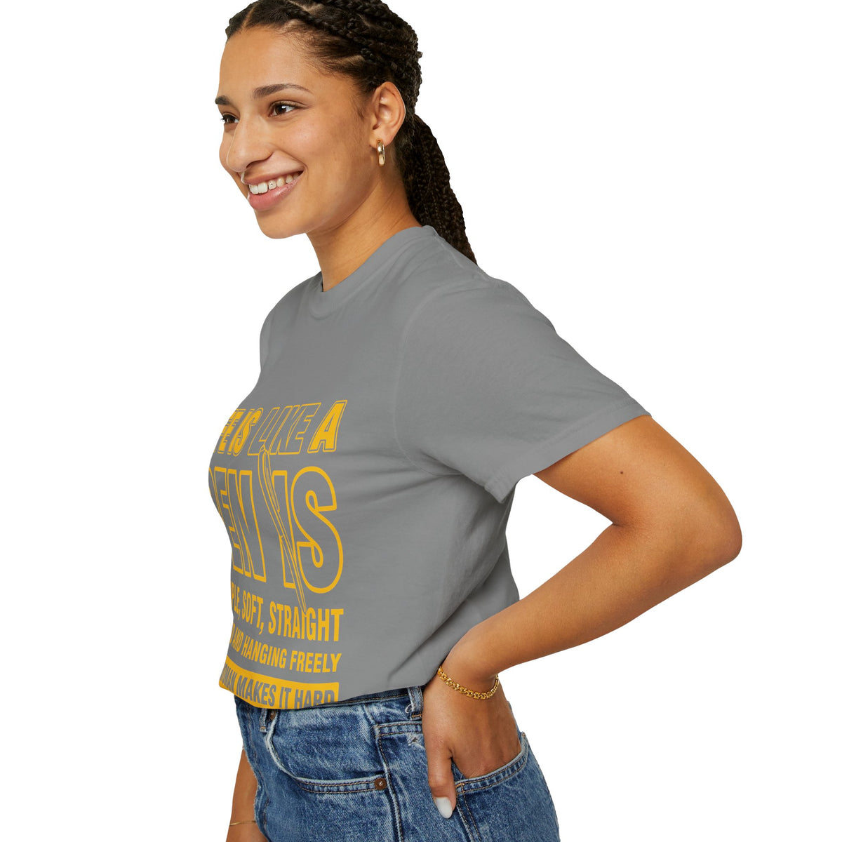 Life Is Like a Penis Adult Humor Comfort Colors T-Shirt