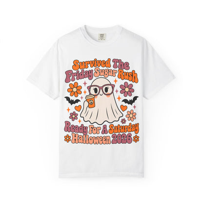 Friday Sugar Rush Halloween 2026 Comfort Colors Tee