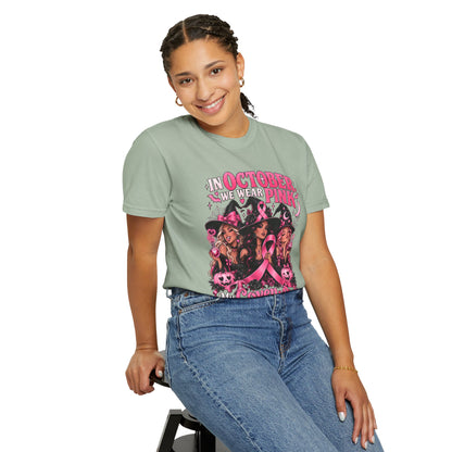 In October We Wear Pink My Coven Fights in Pink Tee