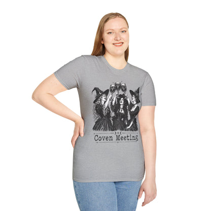 Coven Meeting Witch Wine T-Shirt