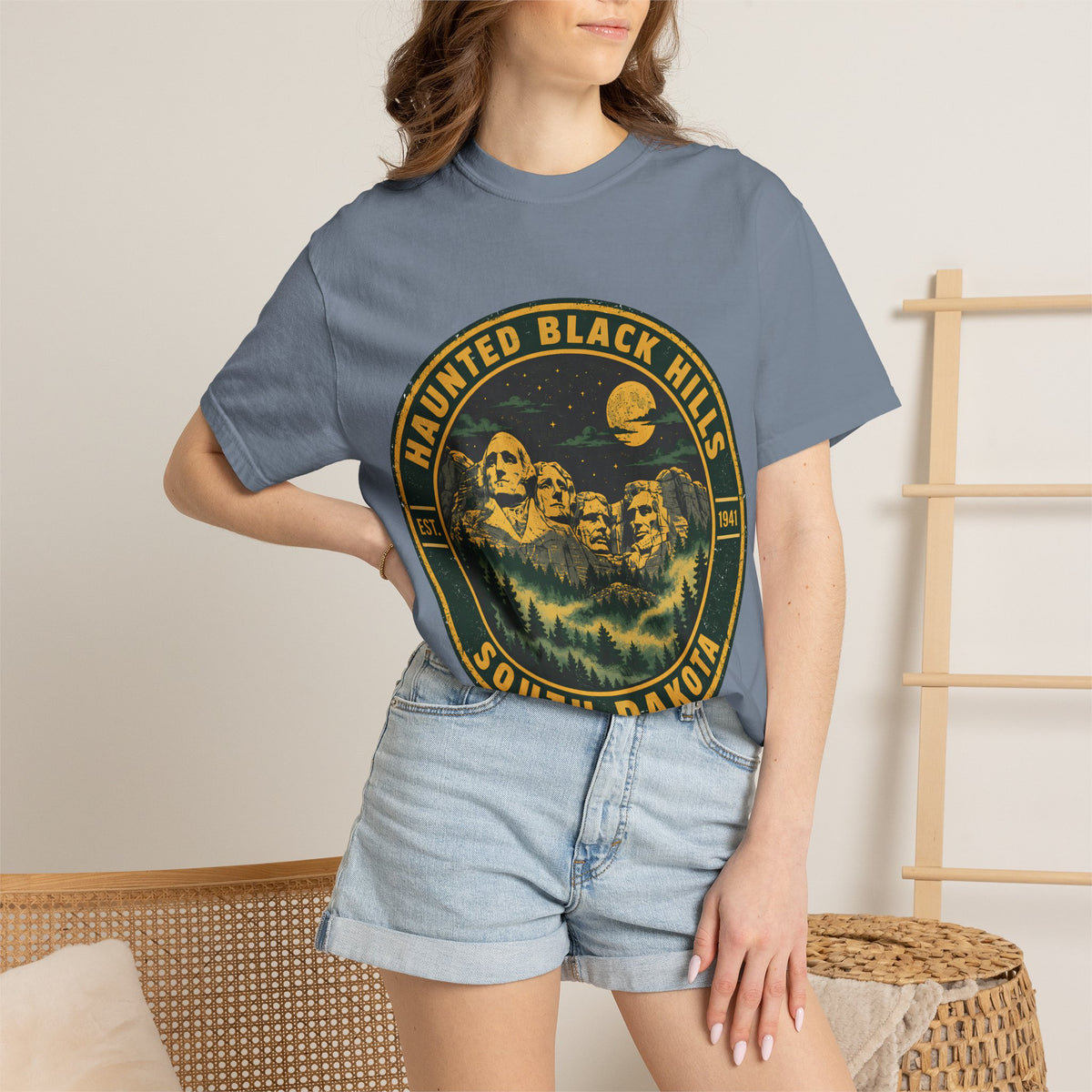 Haunted Black Hills South Dakota Comfort Colors T-Shirt